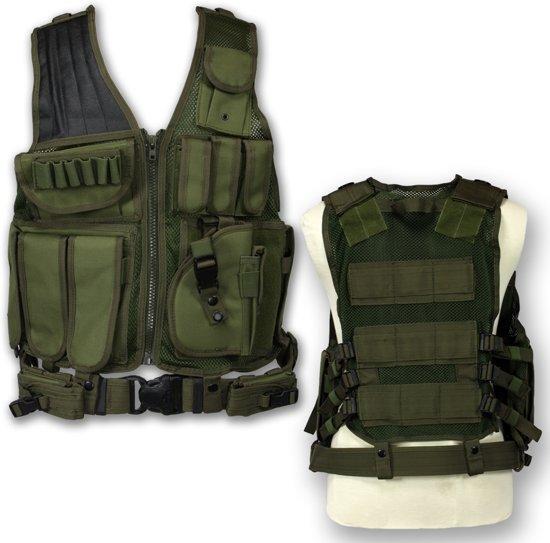 Tactical Vest Predator Groen-2266-a